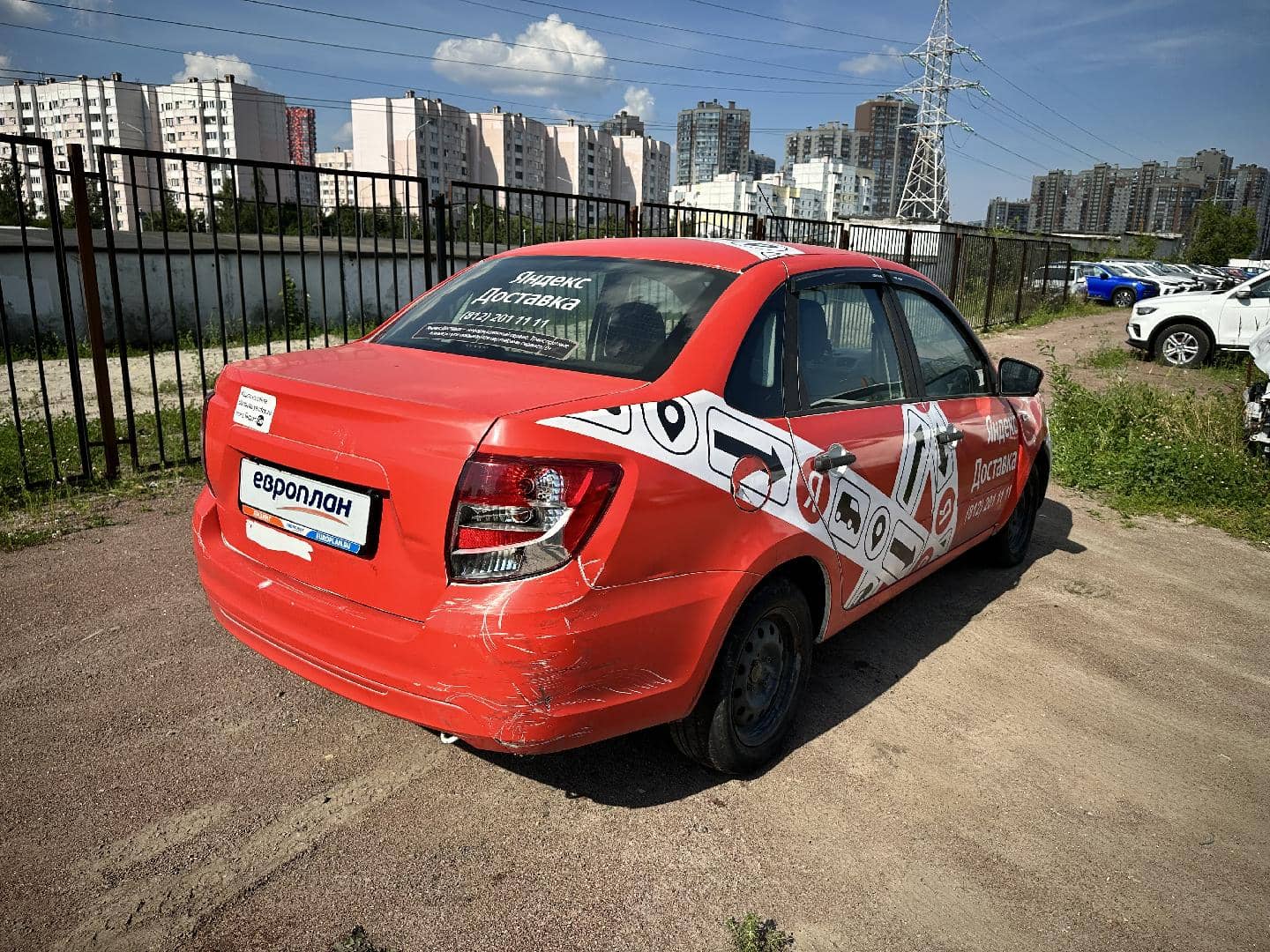 Lada Granta седан,  29 239 км, 2024 года в лизинг