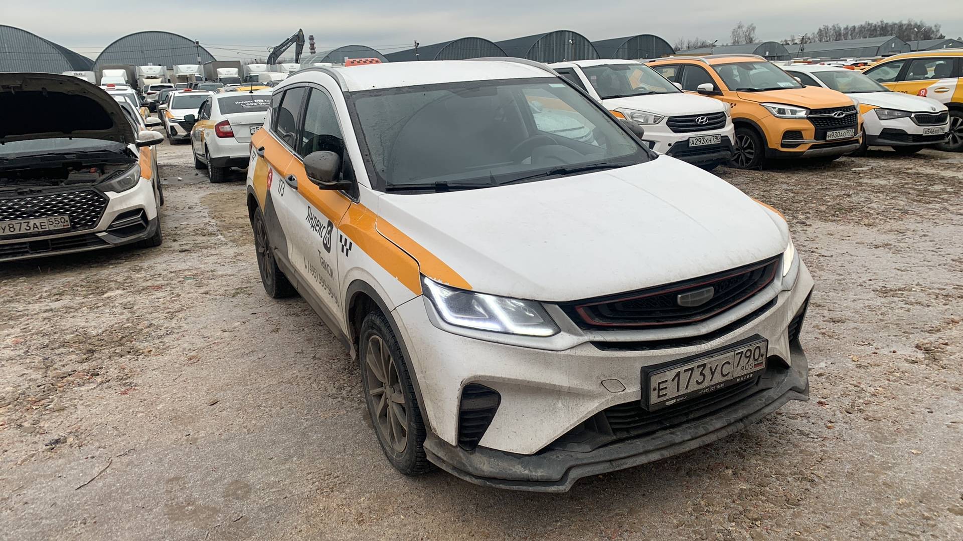 Geely Coolray,  222 696 км, 2023 года в лизинг