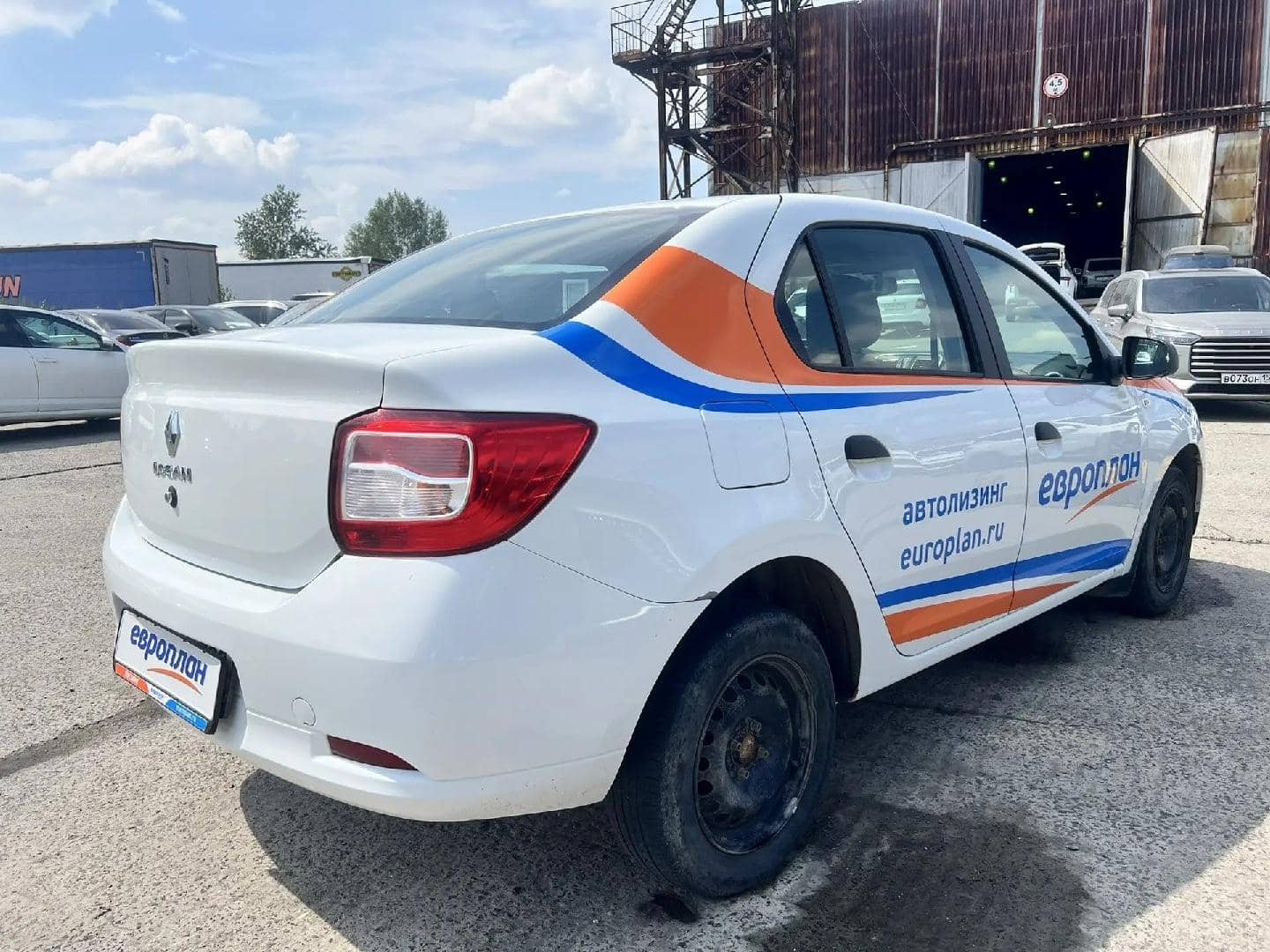 Renault Logan II,  139 803 км, 2019 года в лизинг