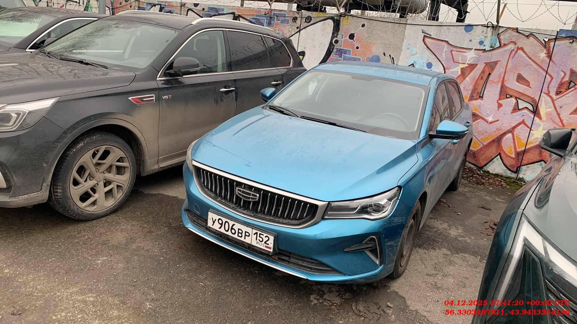 Geely Emgrand,  78 562 км, 2023 года в лизинг