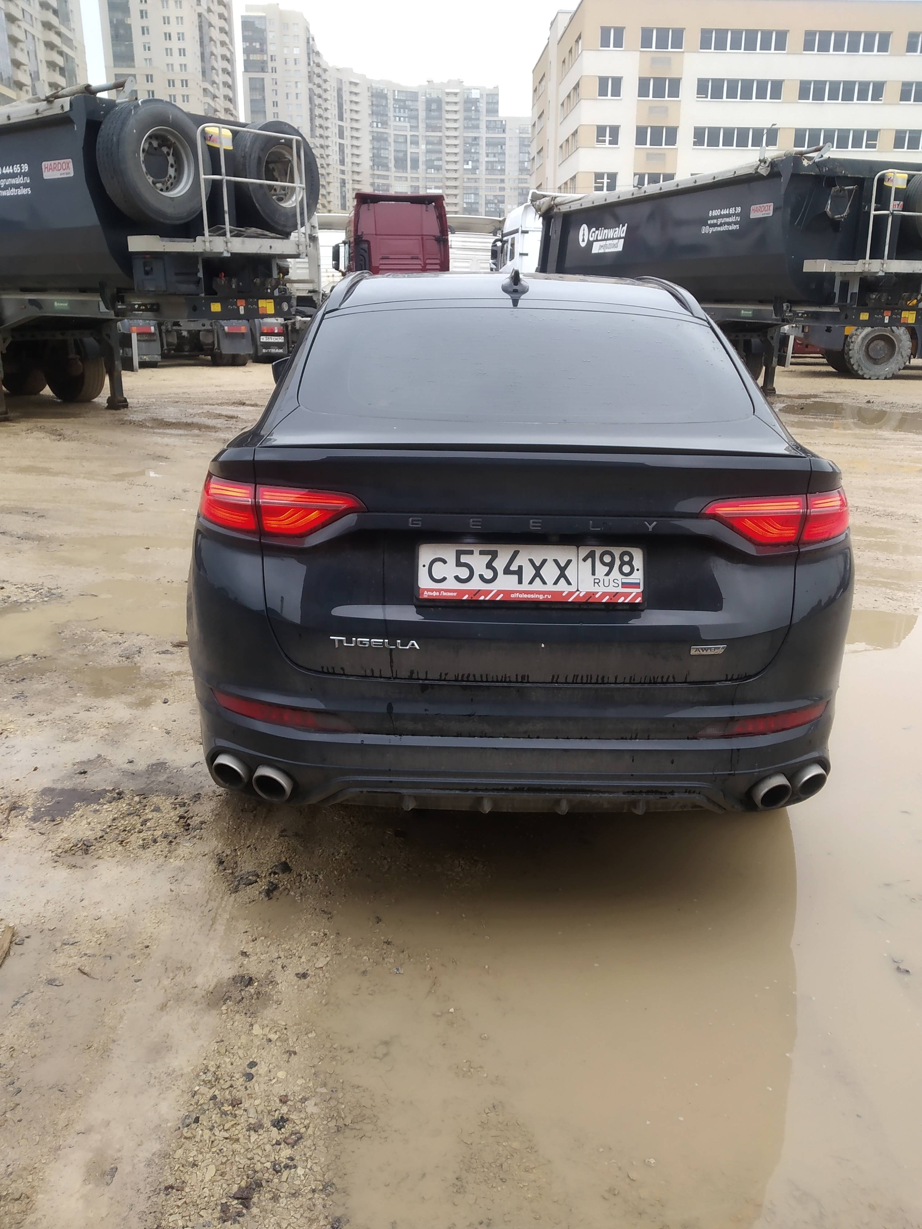Geely Tugella,  43 930 км, 2023 года в лизинг