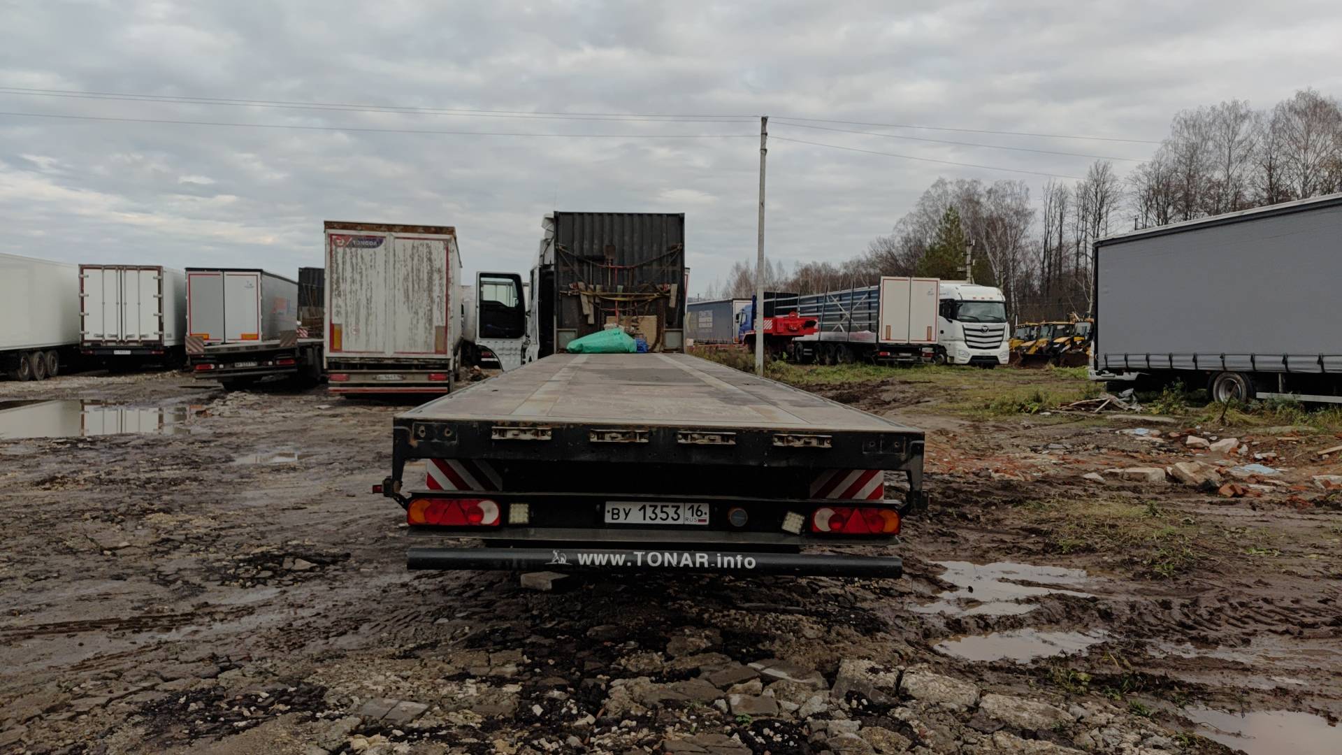 Тонар 9888 Шторно-бортовой, 2019 года в лизинг