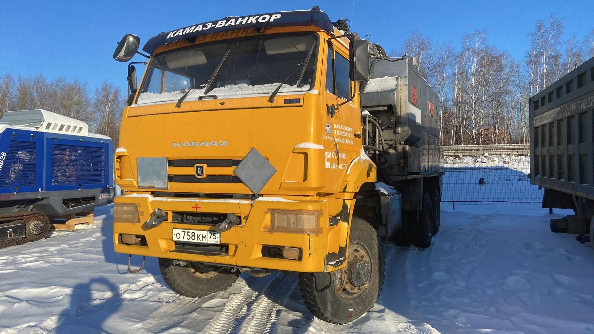 КАМАЗ 6522-RG Смесительно-зарядная машина TDR 12-10 