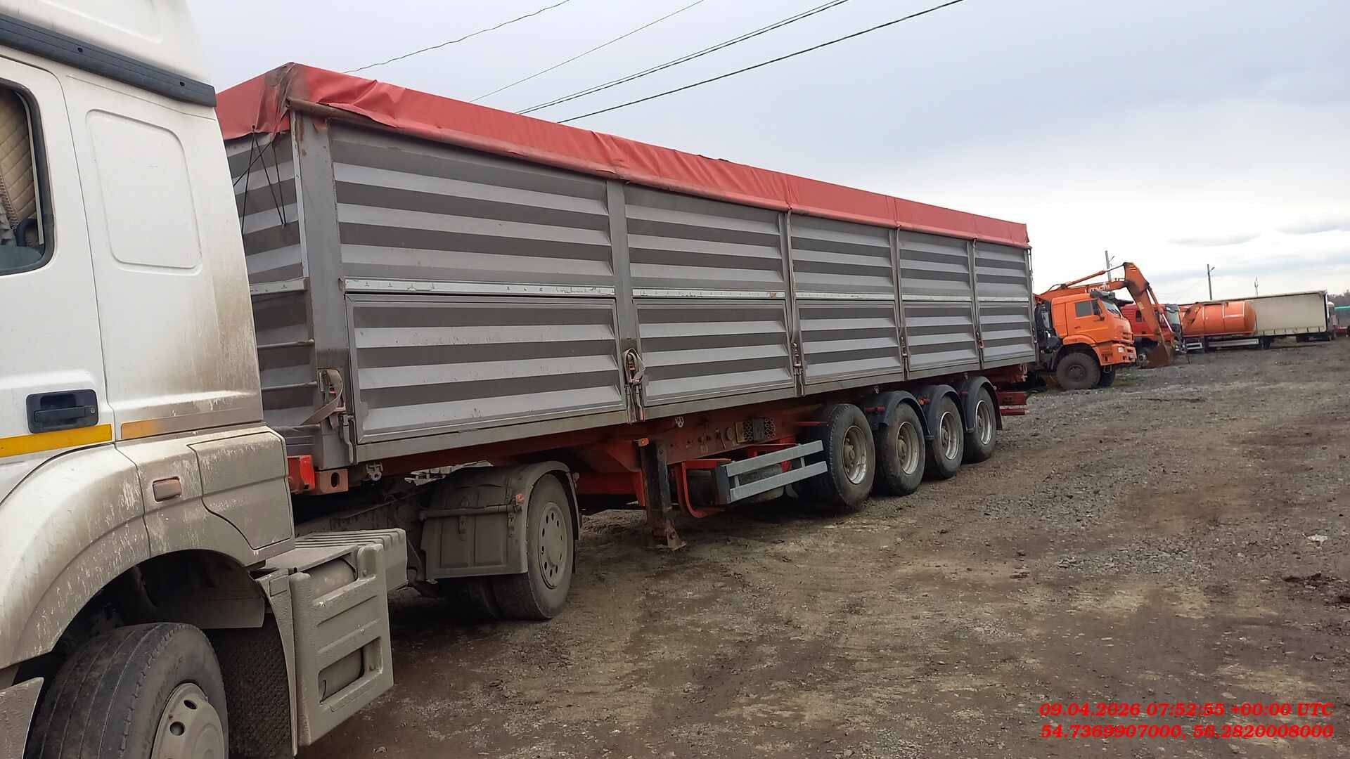 Тонар Зерновоз 9989, 2023 года