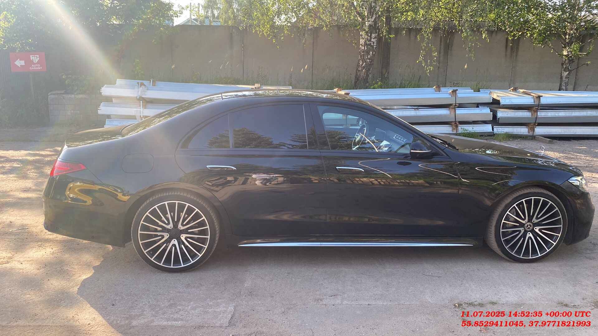 Mercedes-Benz S седан,  84 780 км, 2023 года в лизинг