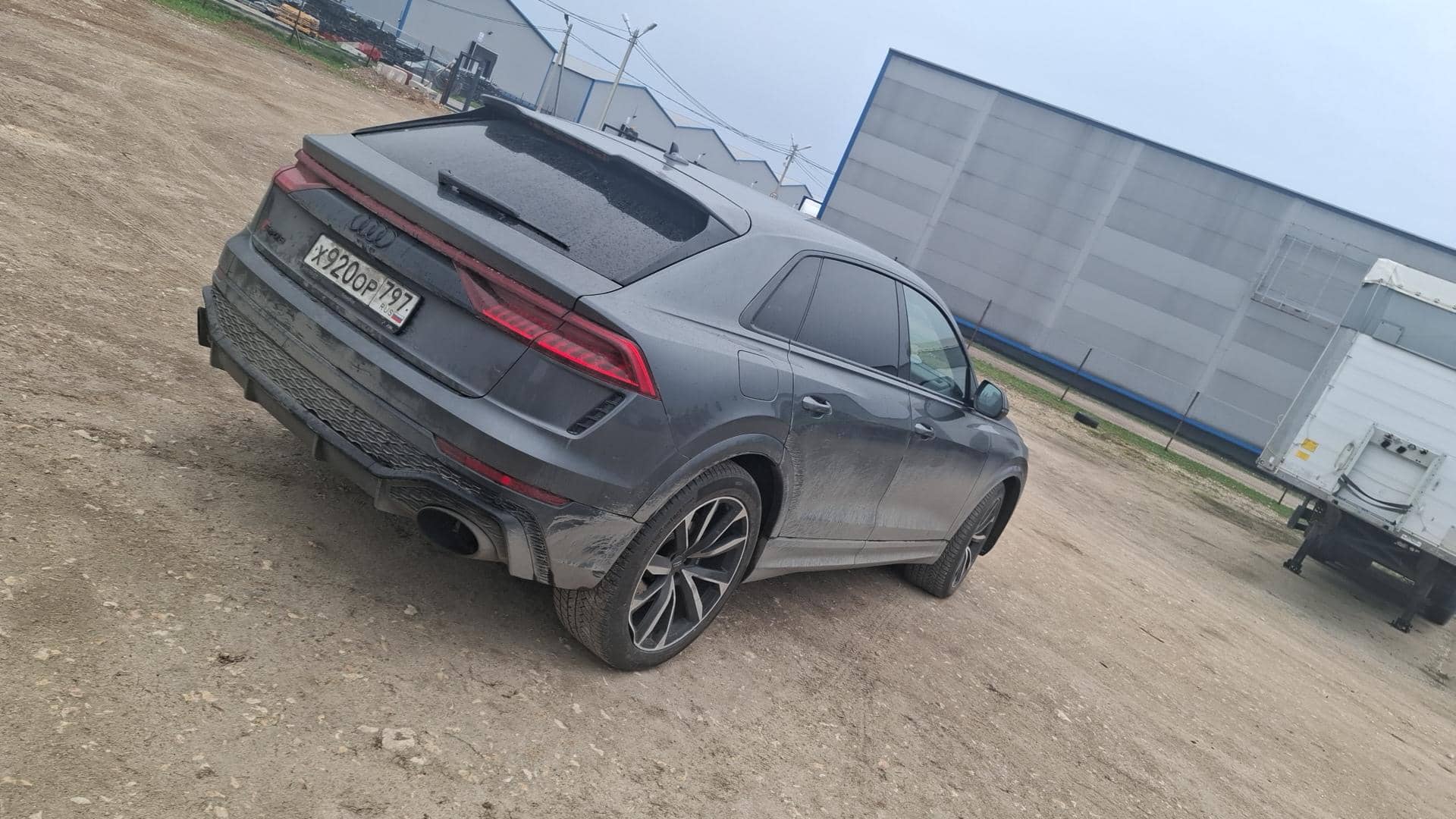 Audi RS Q8,  66 556 км, 2022 года в лизинг