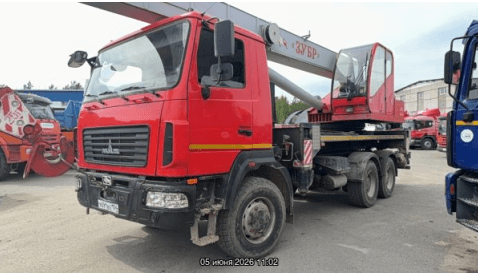 Белавтомаш КС 55727-H на шасси МАЗ 6302С5 25т