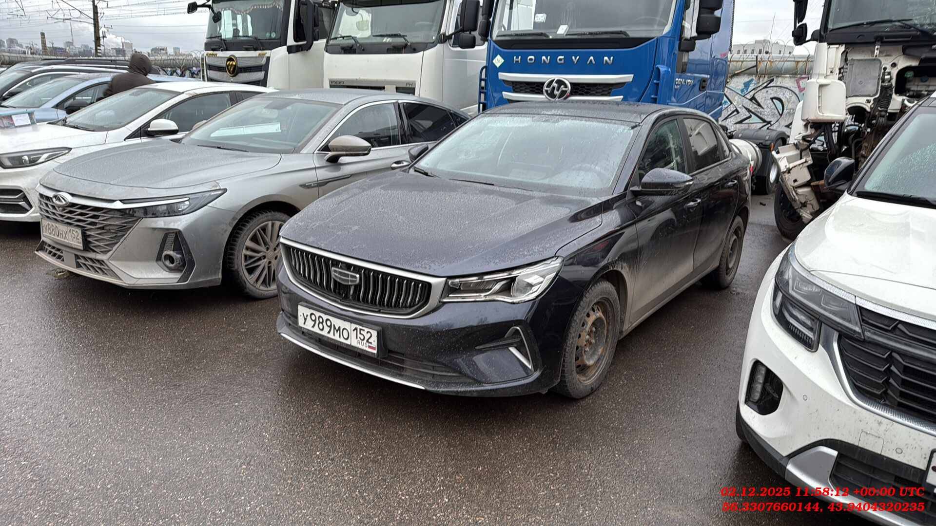 Geely Emgrand,  72 083 км, 2024 года в лизинг