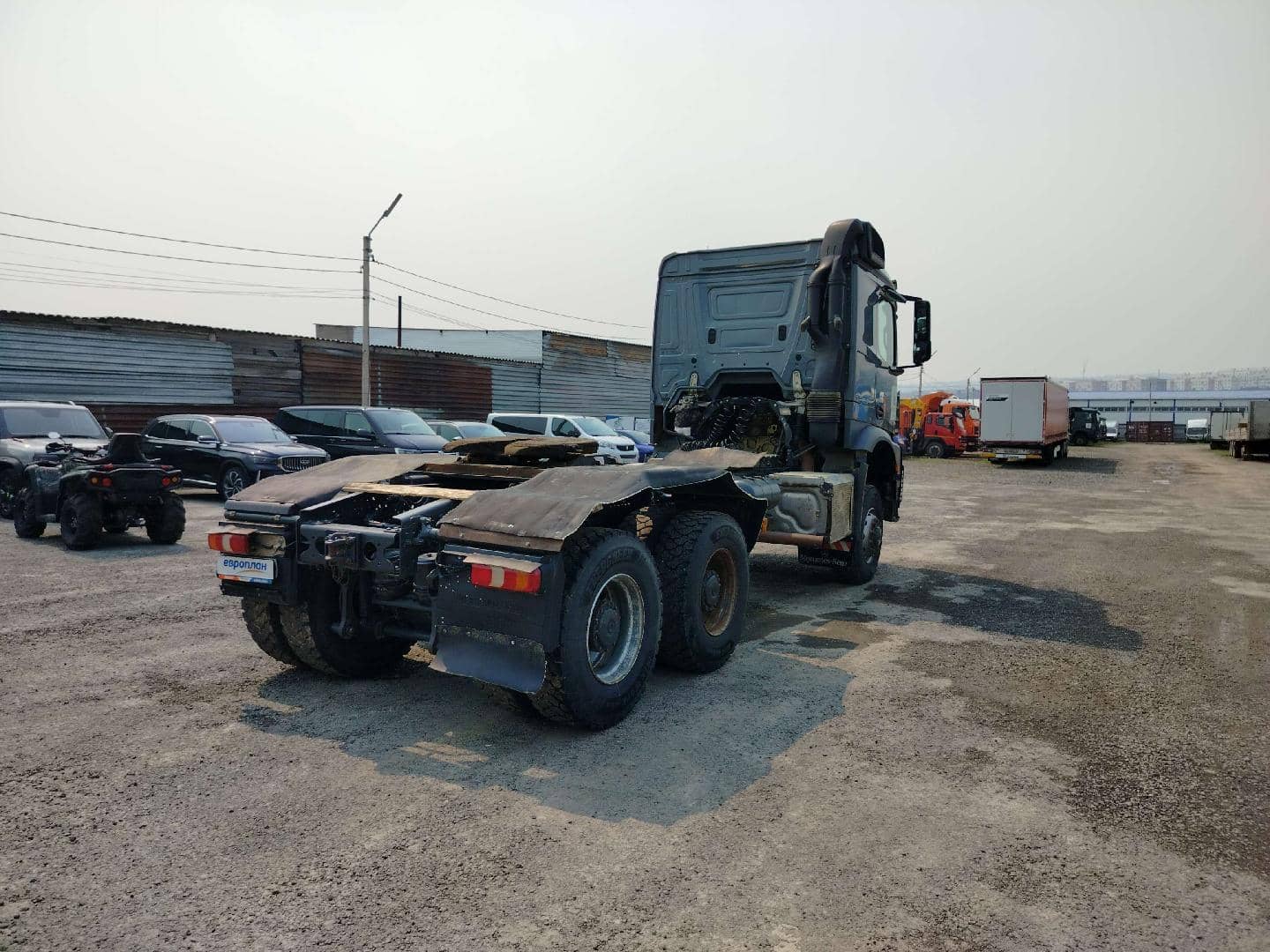 Mercedes-Benz Arocs 3348 AS 6x6 (ClassicSpace),  251 325 км, 2021 года в лизинг