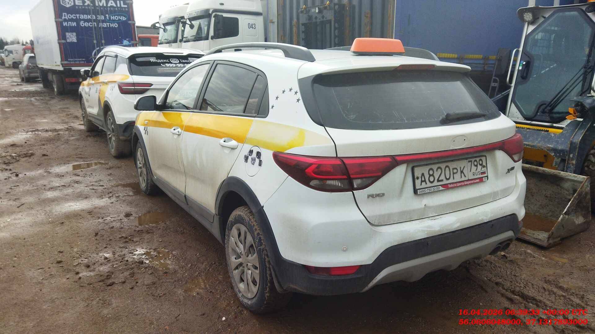 KIA Rio X-Line,  393 463 км, 2019 года в лизинг