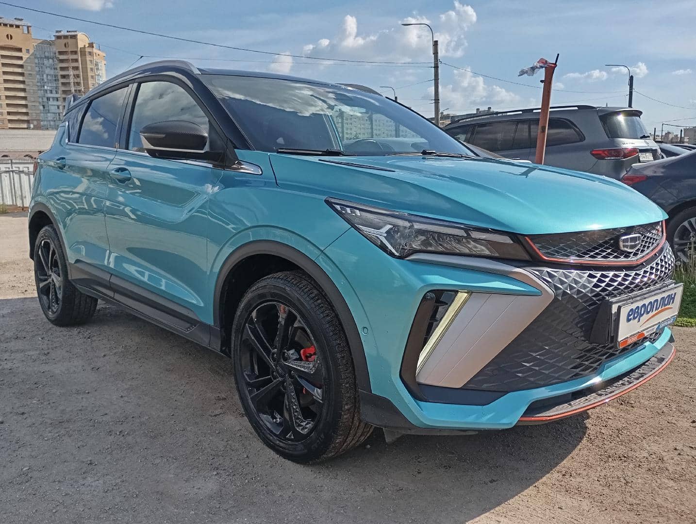 Geely Coolray,  57 300 км, 2023 года в лизинг