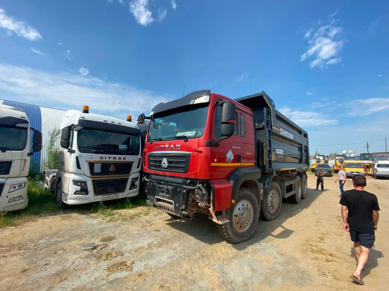 Sitrak ZZ3316V306ME,  40 000 км, 2023 года в лизинг
