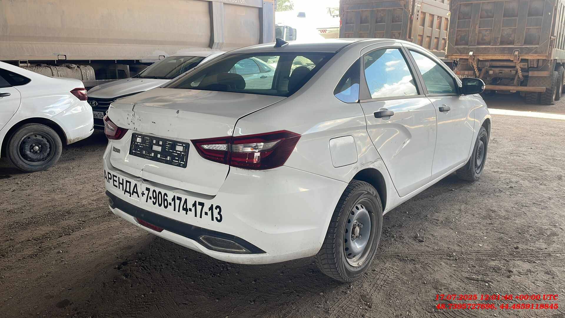 Lada Vesta седан,  64 798 км, 2023 года в лизинг