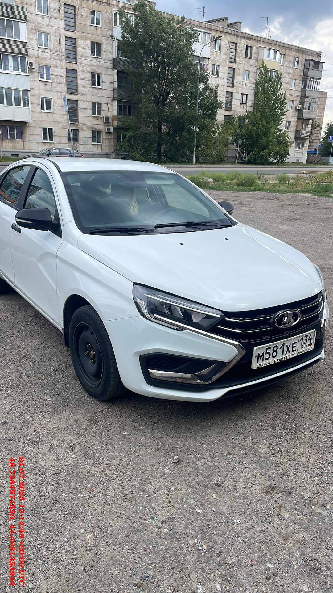 Lada Vesta седан,  109 998 км, 2023 года в лизинг