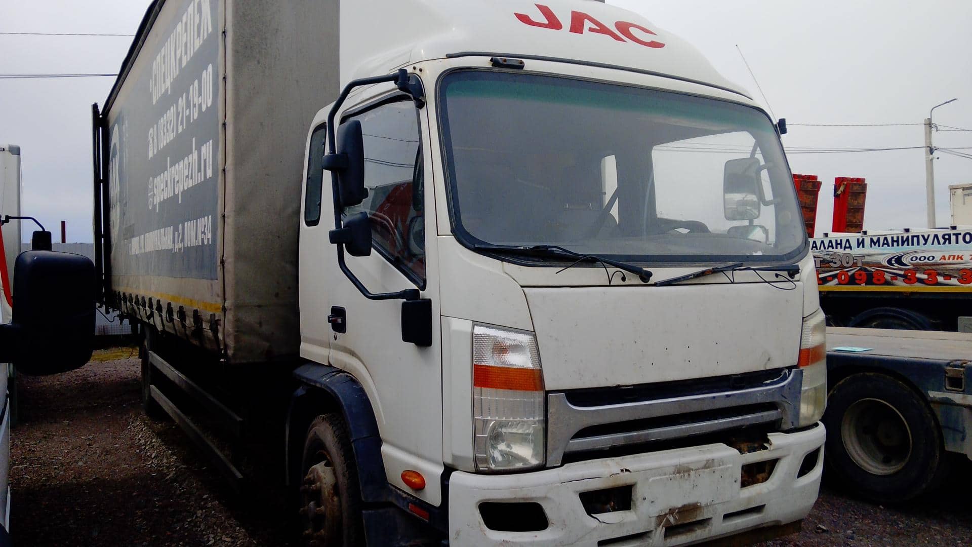 JAC N 120,  100 000 км, 2022 года в лизинг