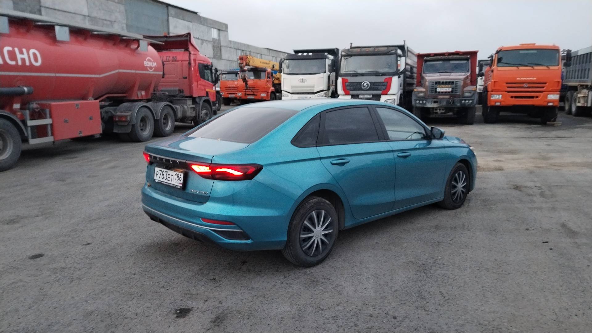 Geely Emgrand,  70 534 км, 2023 года в лизинг