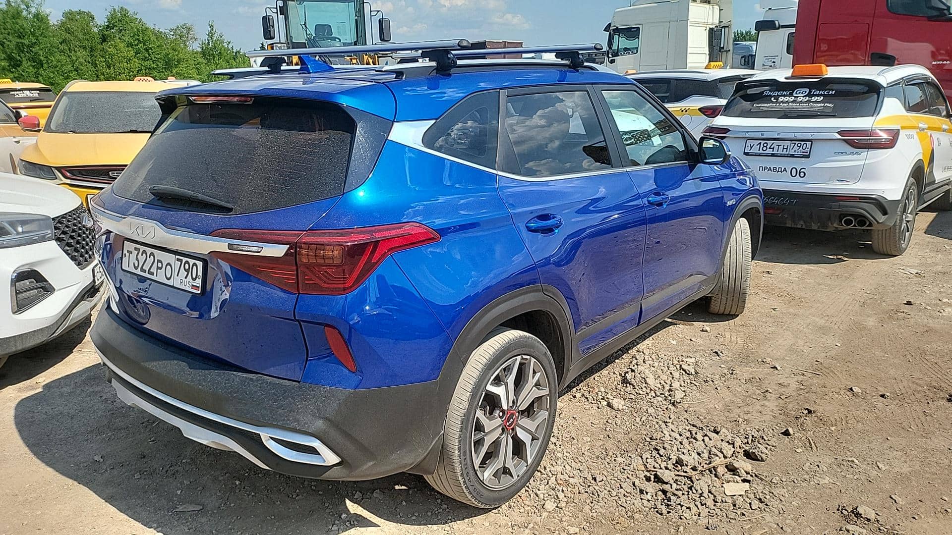 KIA Seltos,  109 393 км, 2022 года в лизинг