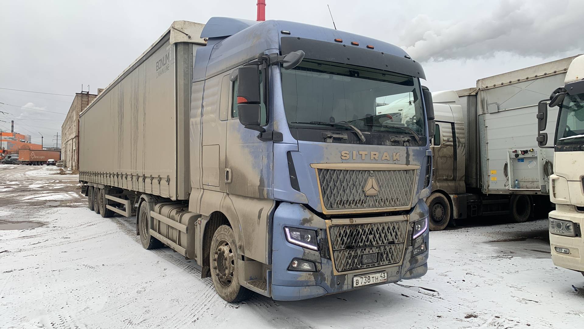 Sitrak C7H 4x2 ZZ4186V361HE,  491 496 км, 2023 года в лизинг