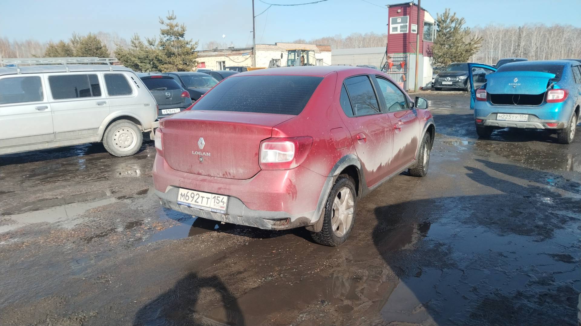 Renault Logan Stepway,  123 459 км, 2021 года в лизинг