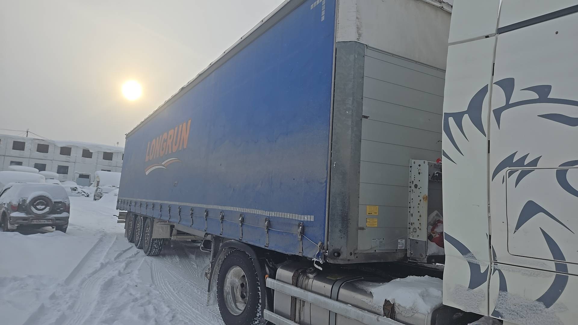 SCHMITZ Шторный 9084, 2014 года