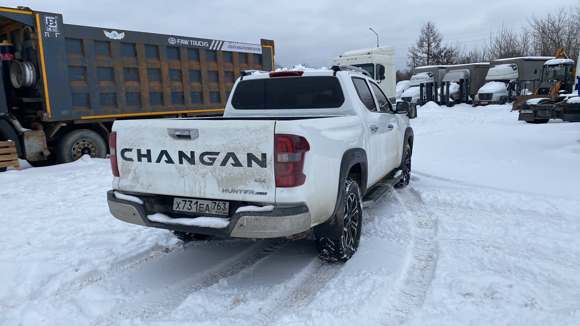 Changan Hunter Plus,  98 685 км, 2024 года в лизинг