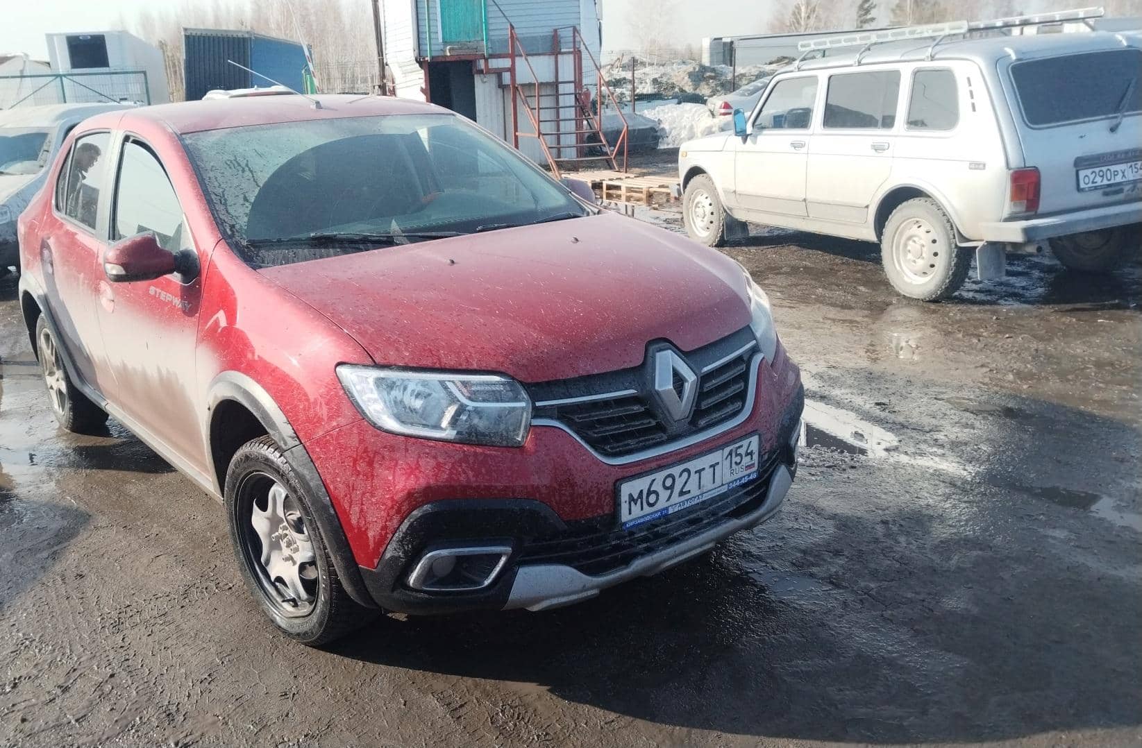 Renault Logan Stepway,  123 459 км, 2021 года в лизинг