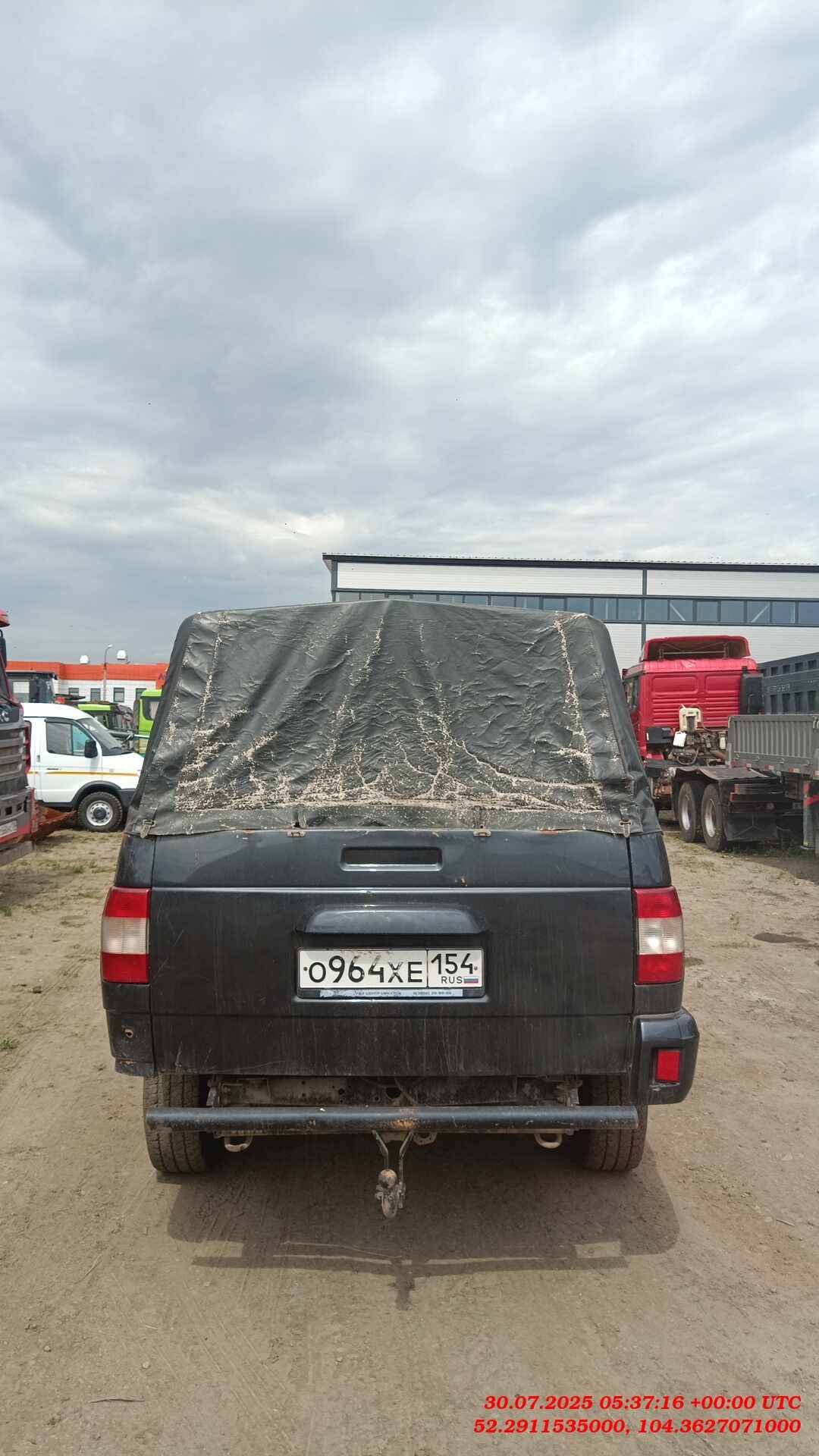 УАЗ Pickup,  85 491 км, 2023 года в лизинг