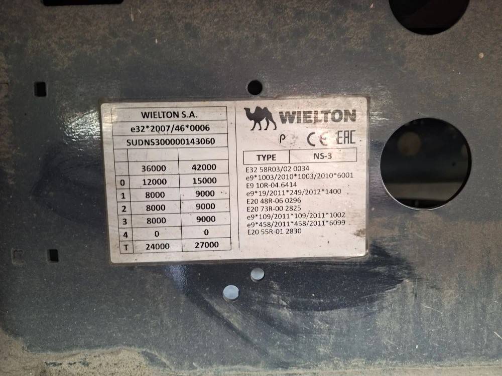 Wielton NS 3 K, 2023 года в лизинг