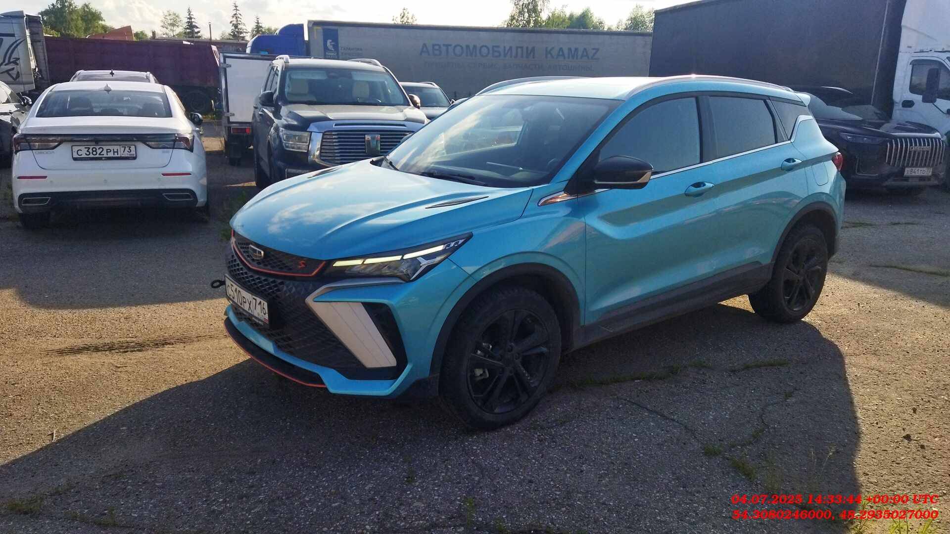Geely Coolray,  77 684 км, 2023 года в лизинг