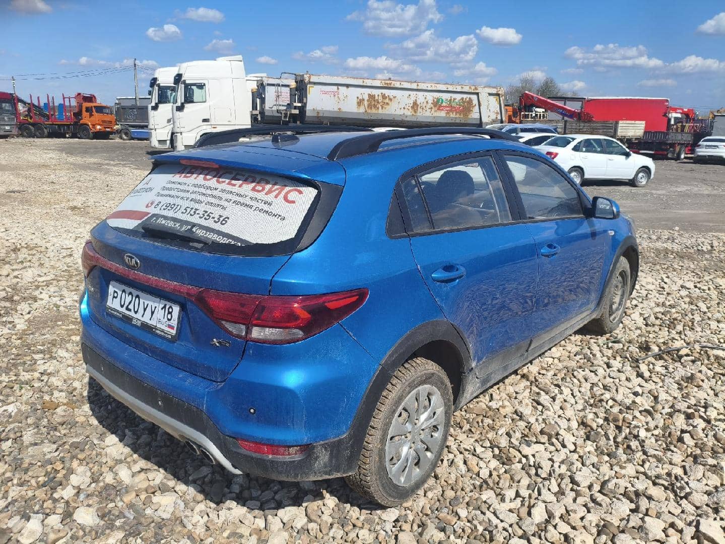KIA Rio X-Line,  147 493 км, 2019 года в лизинг
