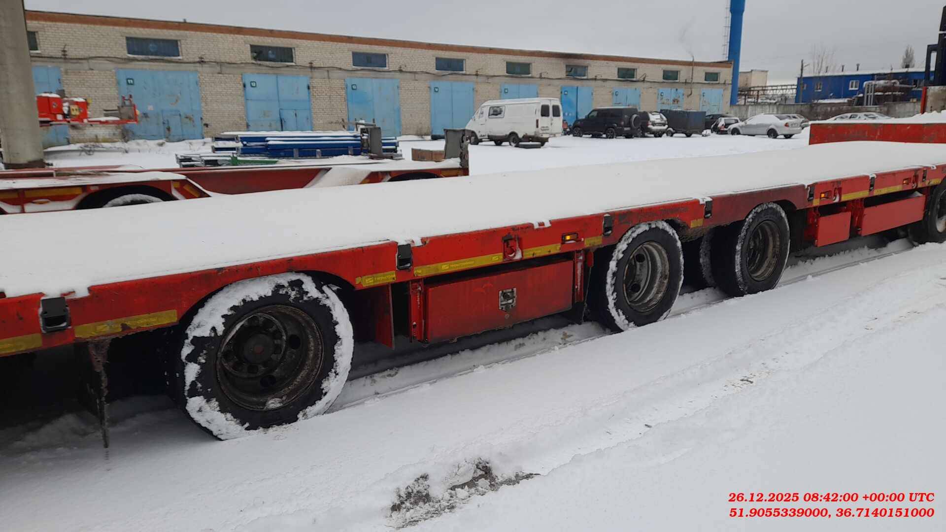 Тверьстроймаш Низкорамный раздвижной полуприцеп 993941-LE35, 2020 года в лизинг