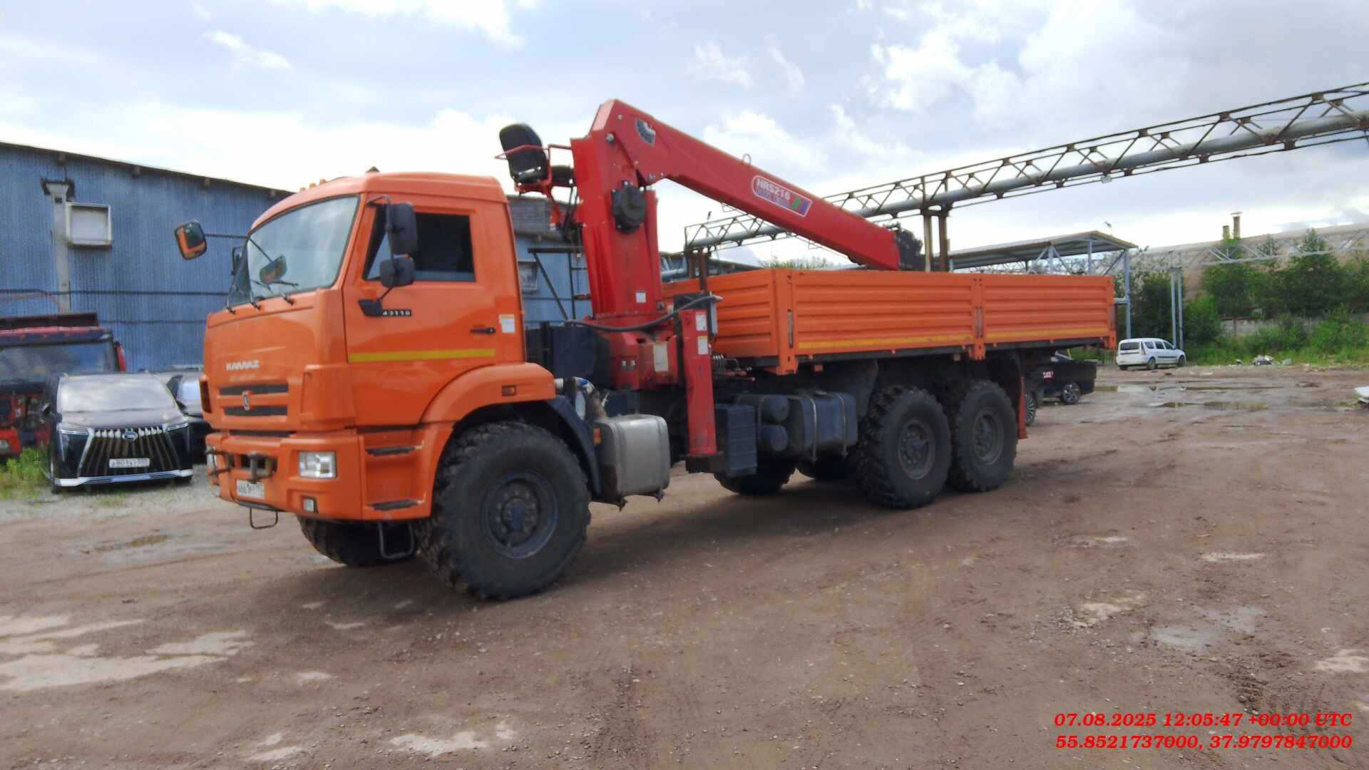 КАМАЗ 43118-50(E5),  18 077 км, 2024 года в лизинг