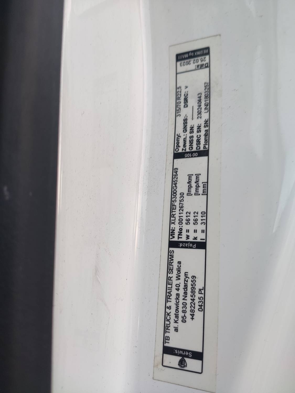 DAF XG 480 FT 4x2 Лот 000007601