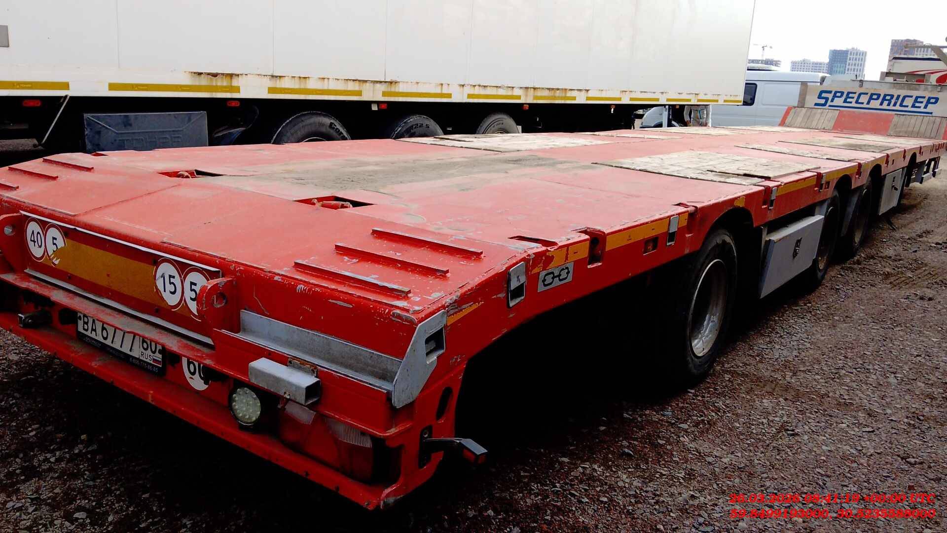 Компания СпецПрицеп Тяжеловоз низкорамный 9942L4, 2022 года в лизинг