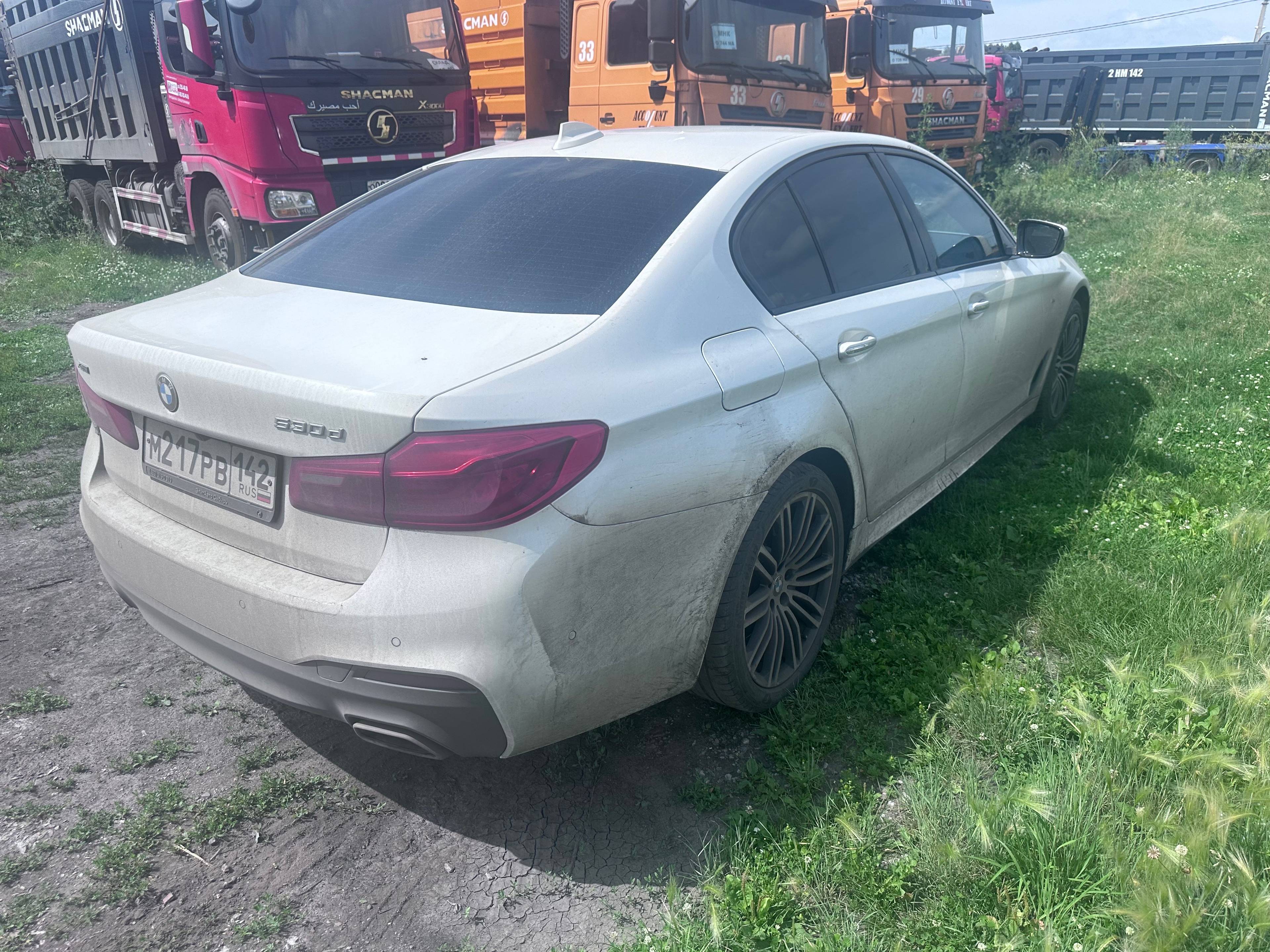 BMW 5 серия,  74 360 км, 2018 года в лизинг
