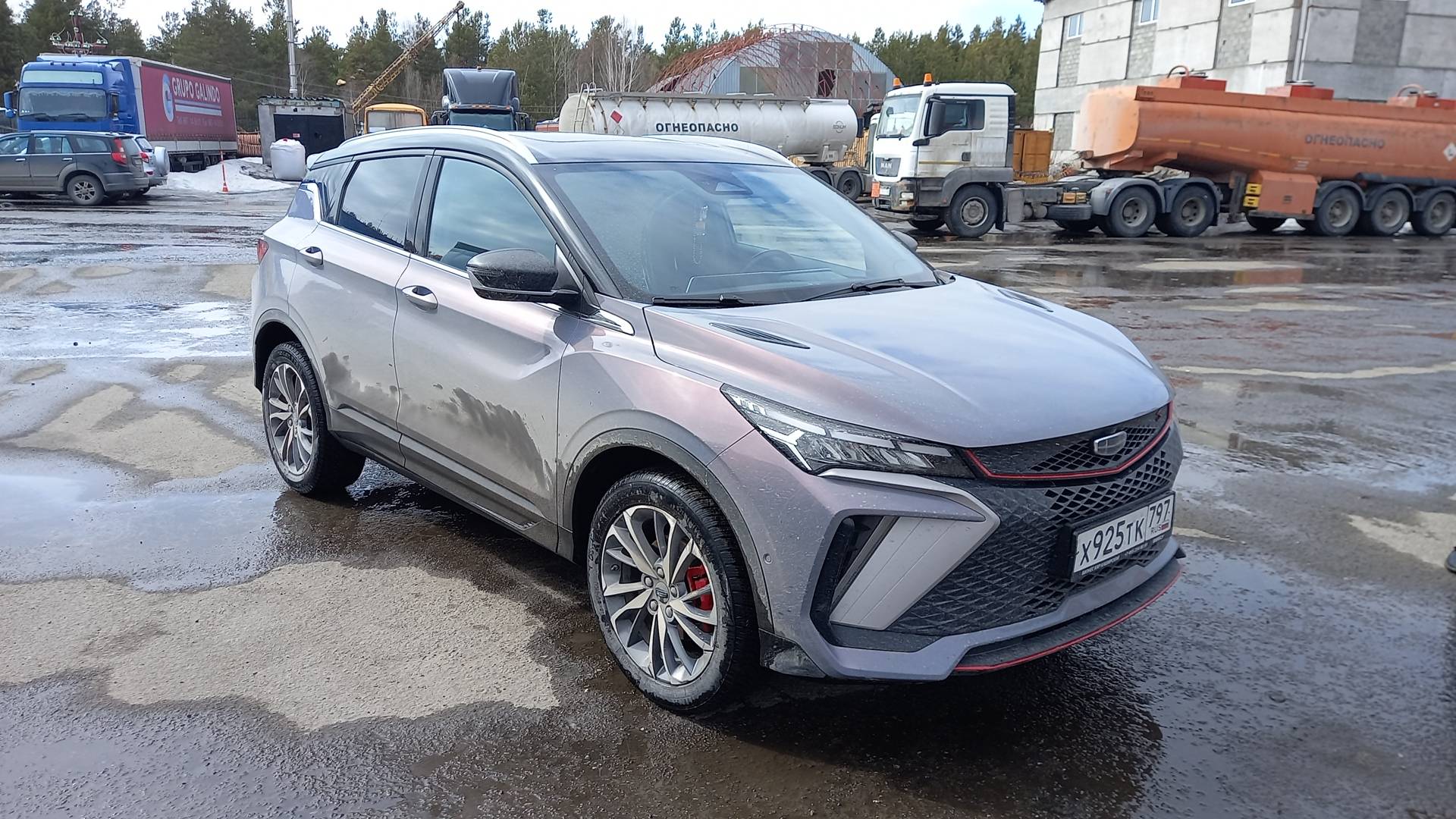 Geely Coolray,  87 212 км, 2024 года в лизинг