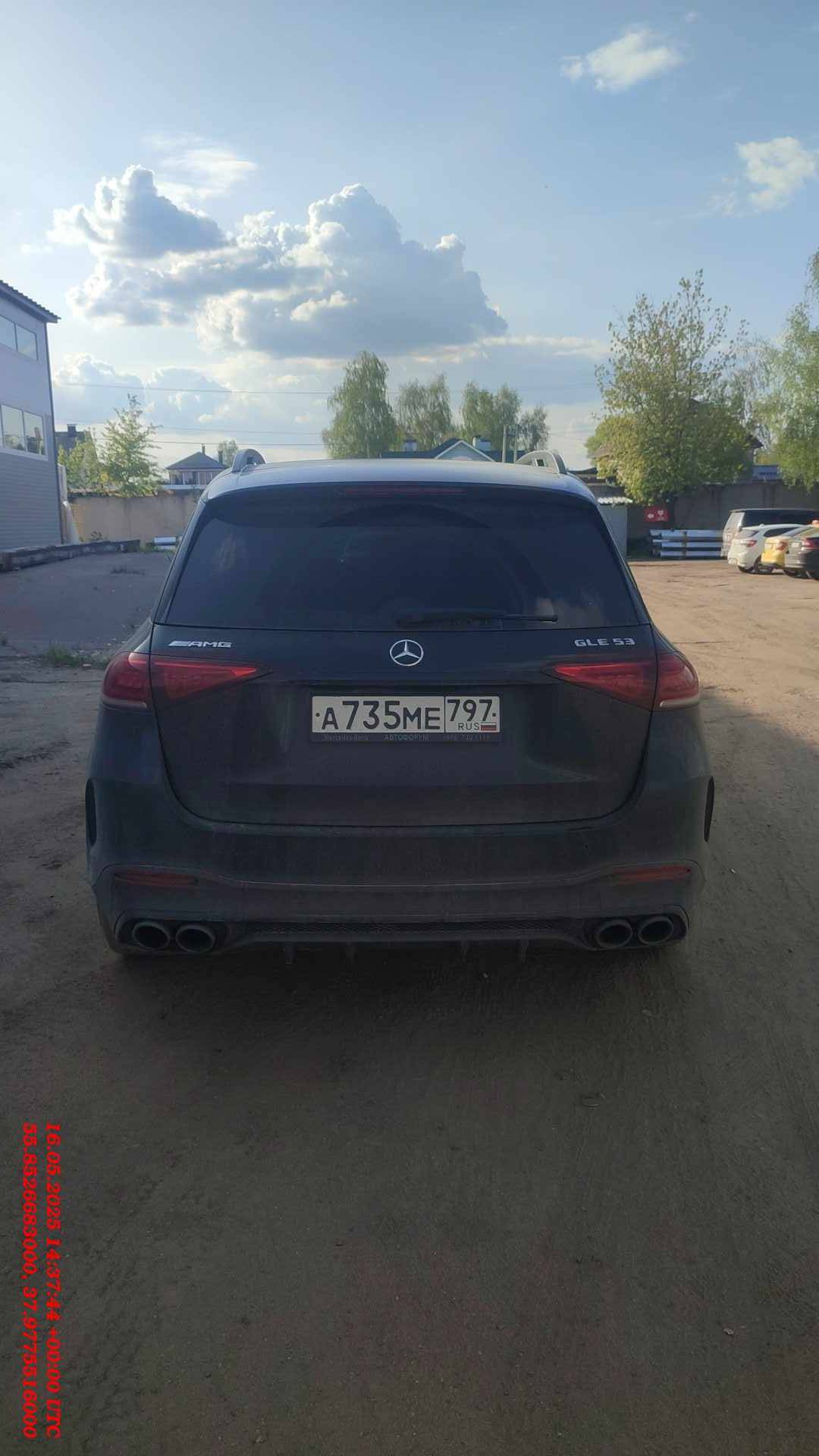 Mercedes-Benz GLE,  153 299 км, 2021 года в лизинг