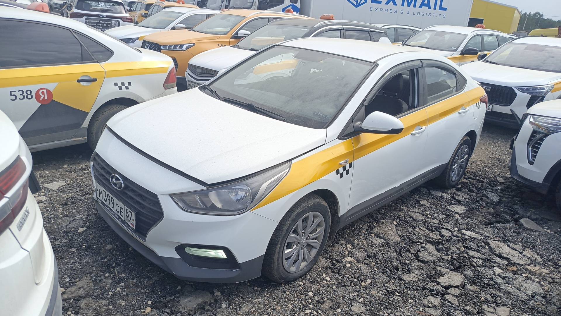 Hyundai Solaris,  207 078 км, 2019 года в лизинг