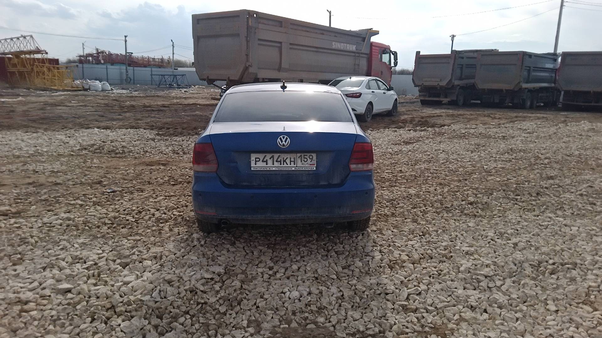 Volkswagen Polo,  150 000 км, 2019 года в лизинг