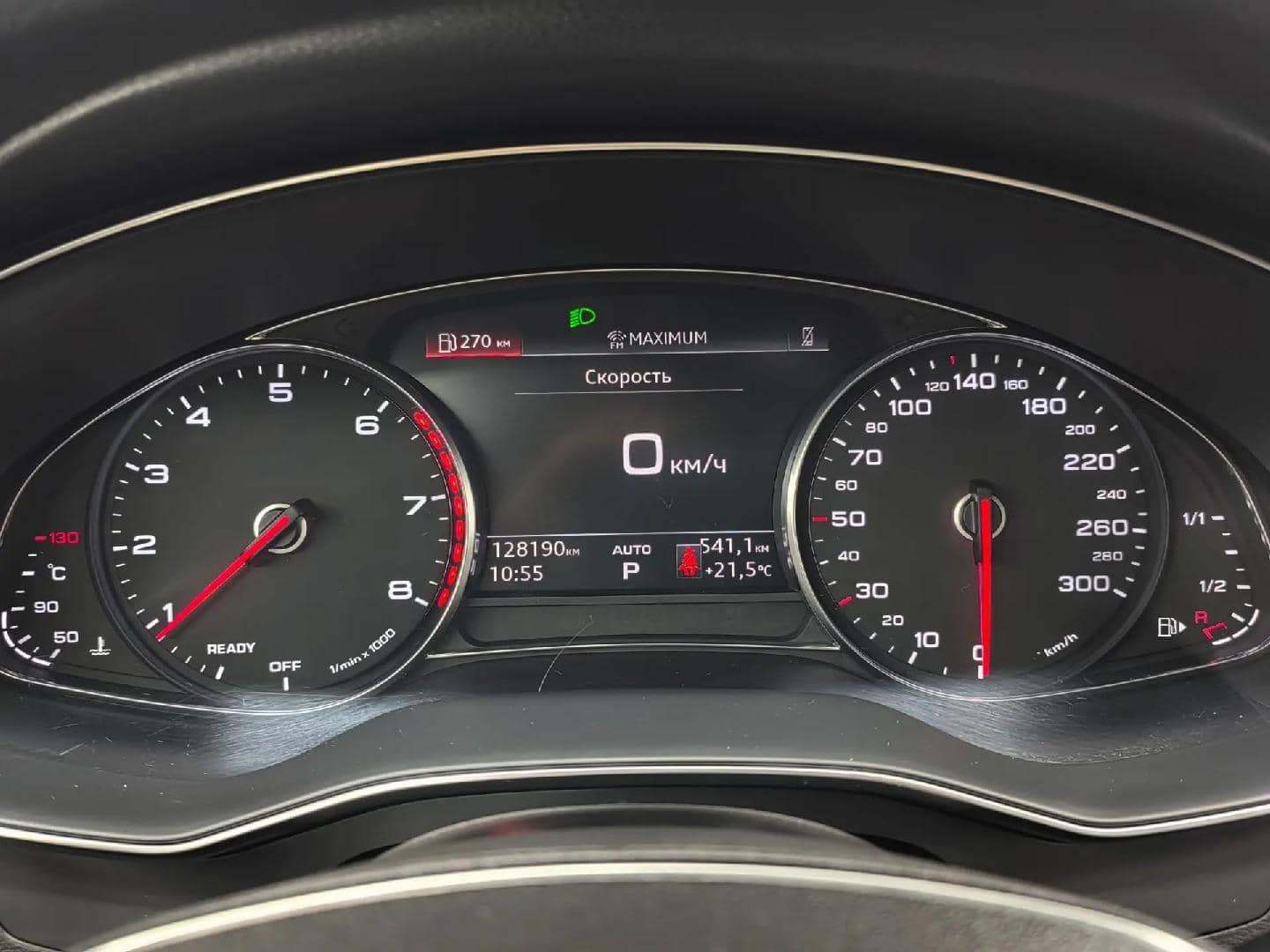 Audi A6,  128 190 км, 2020 года в лизинг