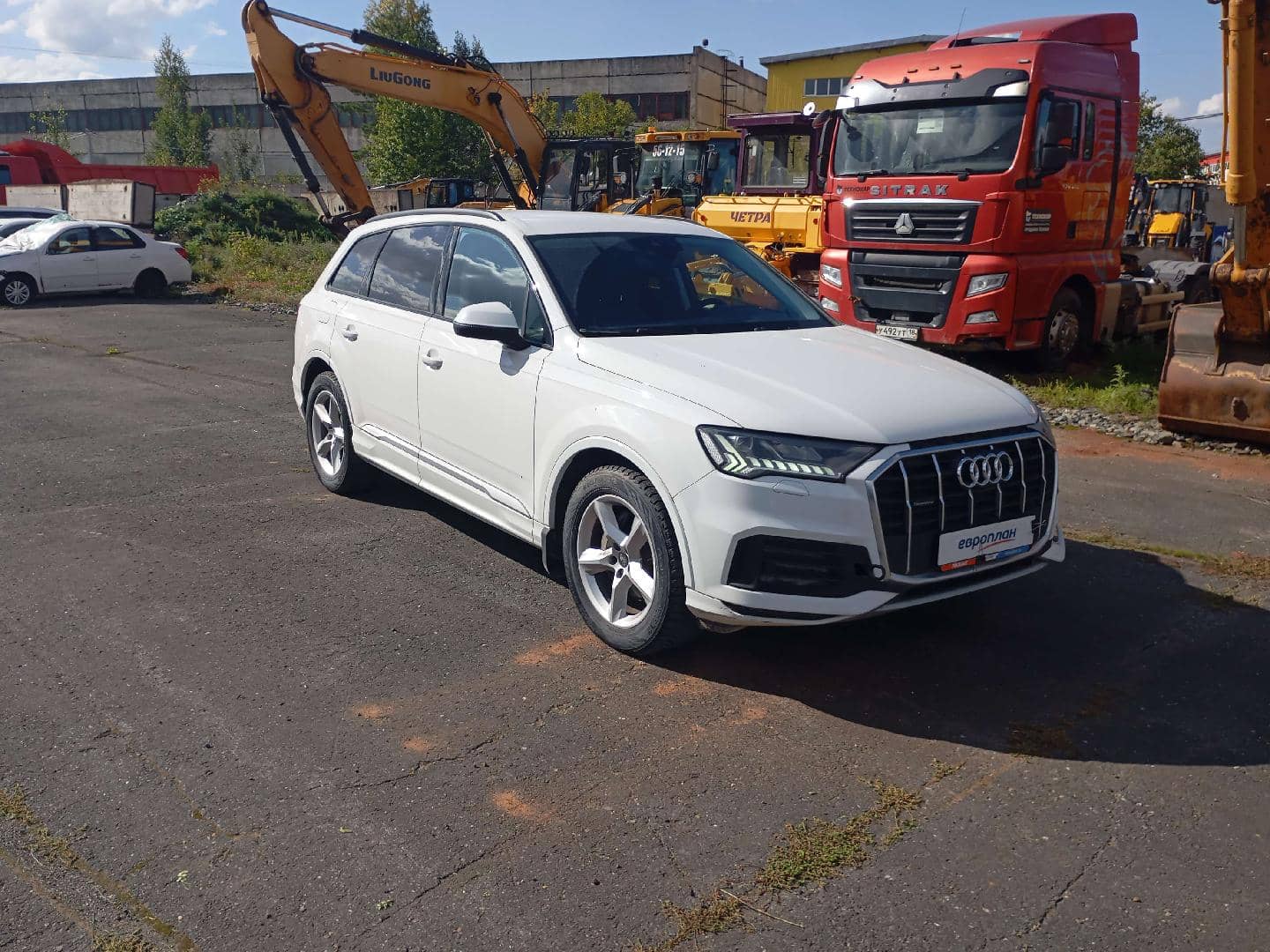 Audi Q7,  107 456 км, 2020 года в лизинг