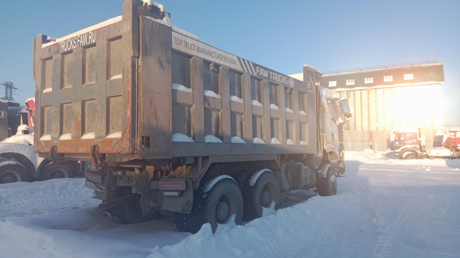 FAW CA3250P66K24L1TE5 6x6,  18 490 км, 2022 года