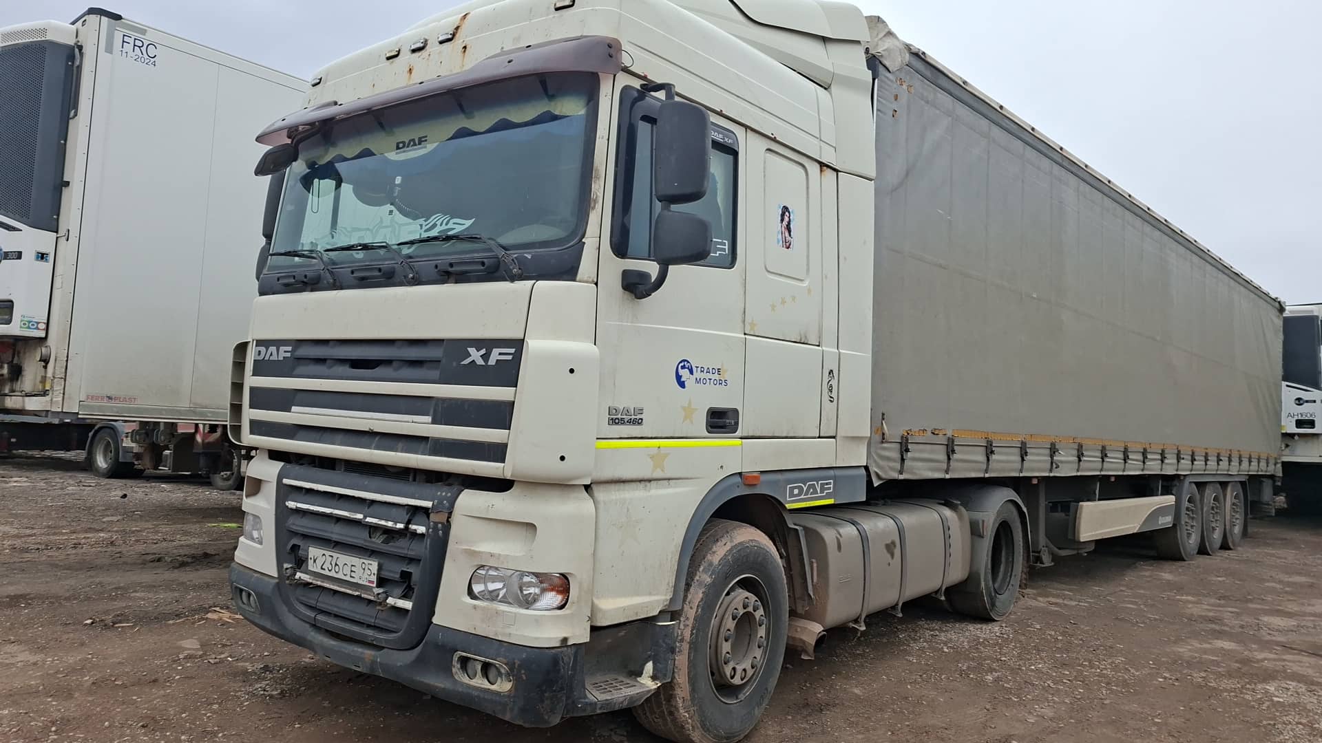 DAF XF105.460 FT 4x2 (Space Cab),  1 497 211 км, 2016 года в лизинг