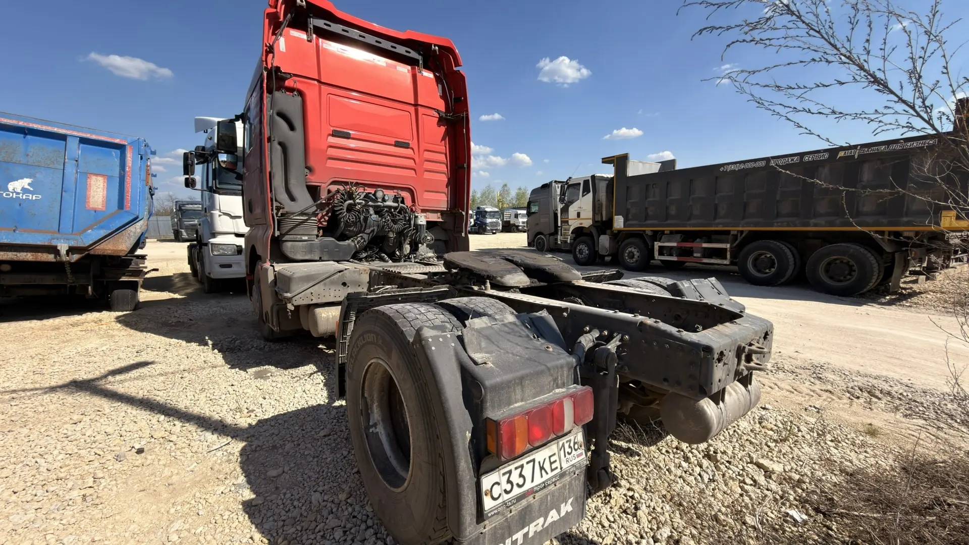 Sitrak C7H 4x2 ZZ4186V361HE,  594 161 км, 2023 года в лизинг