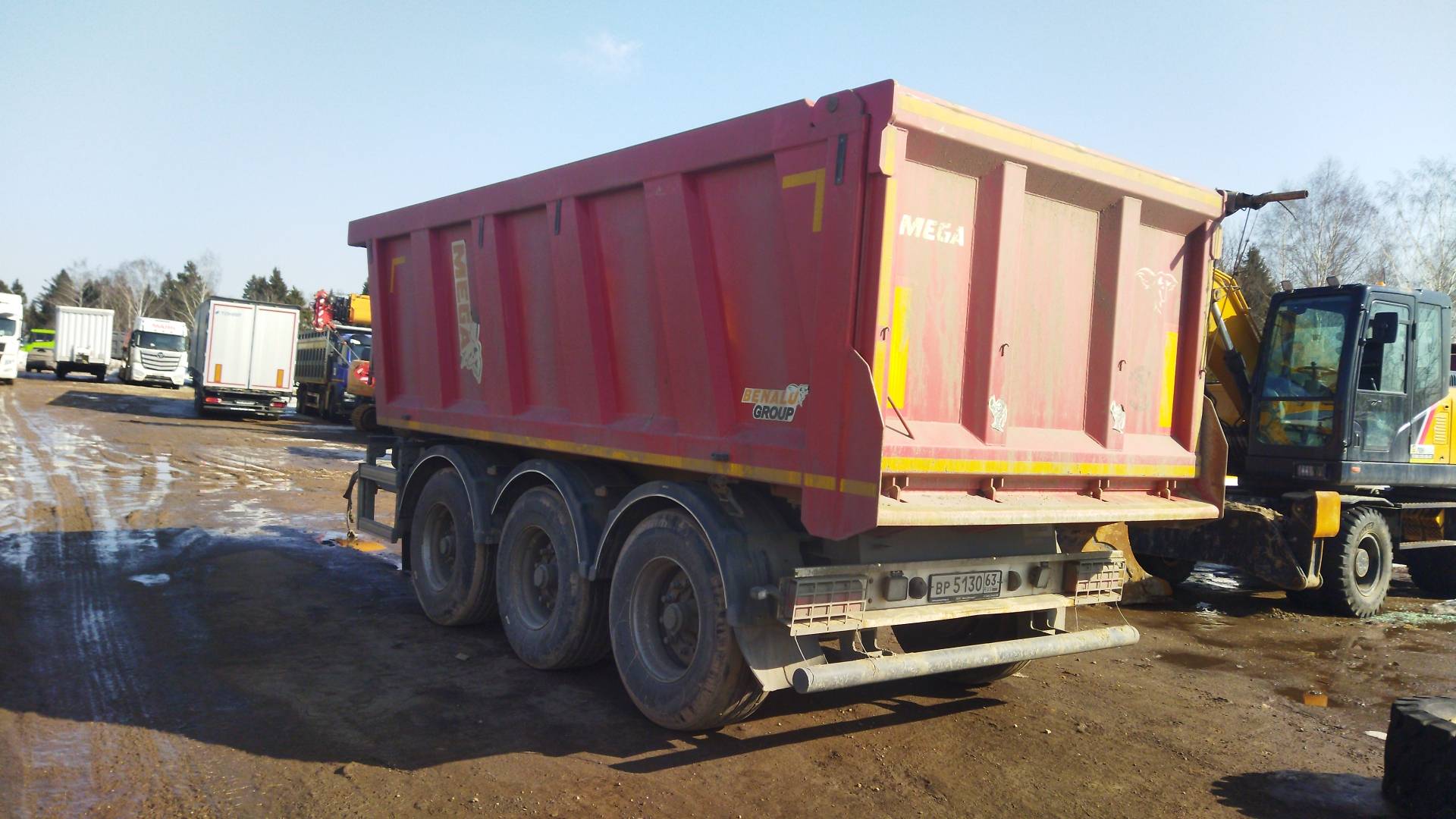 MEGA Самосвальный 18 м3