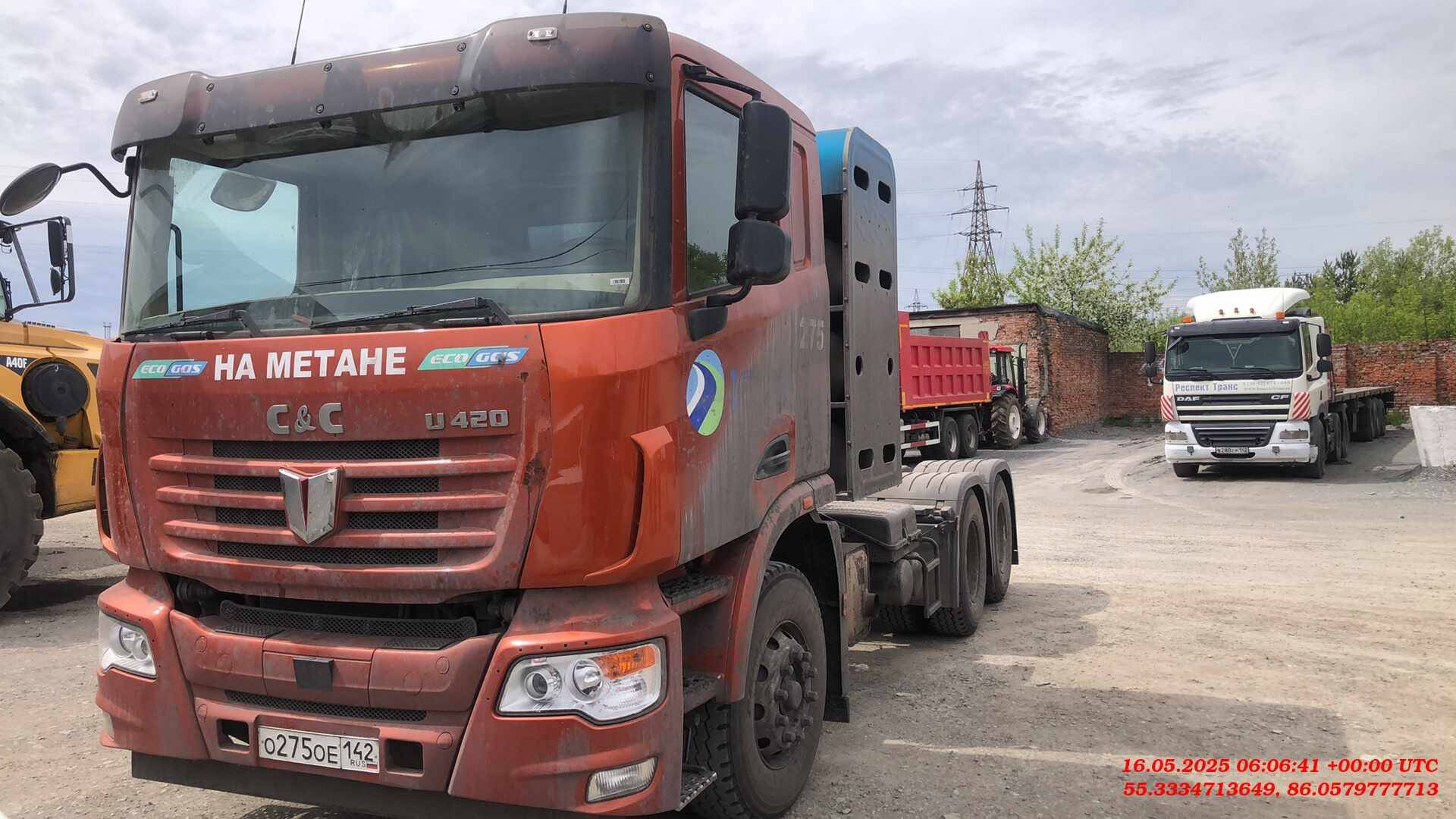 C&C Trucks N332T 6x4 CNG