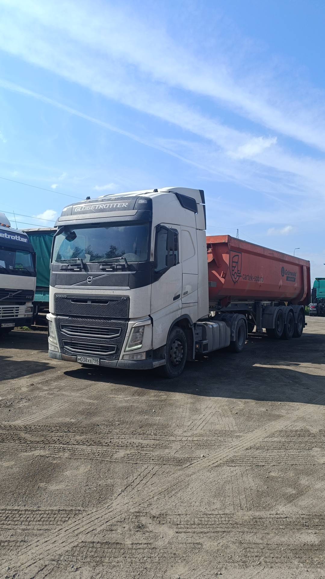 Volvo FH 460 4x2 (FH Globetrotter),  1 039 031 км, 2018 года в лизинг