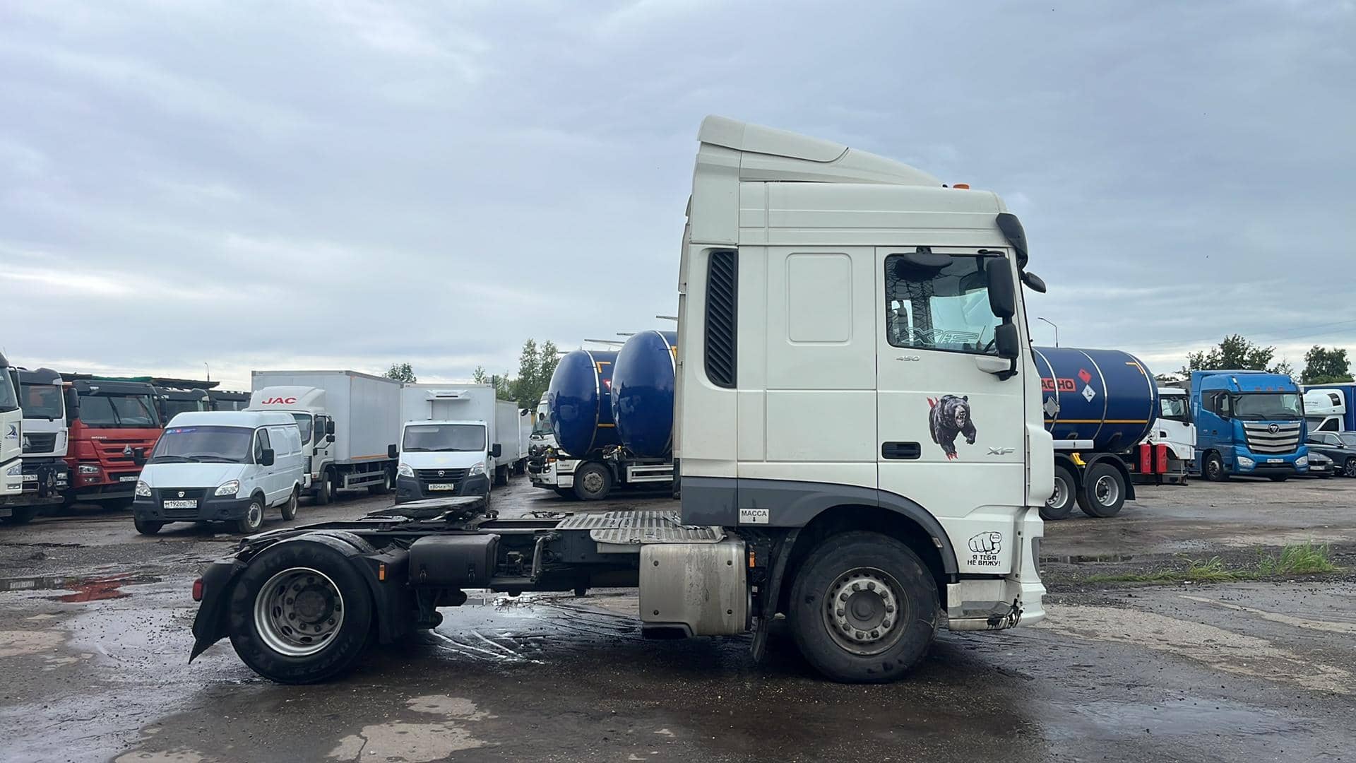 DAF XF 450 FT 4x2 (Space Cab),  681 202 км, 2021 года в лизинг