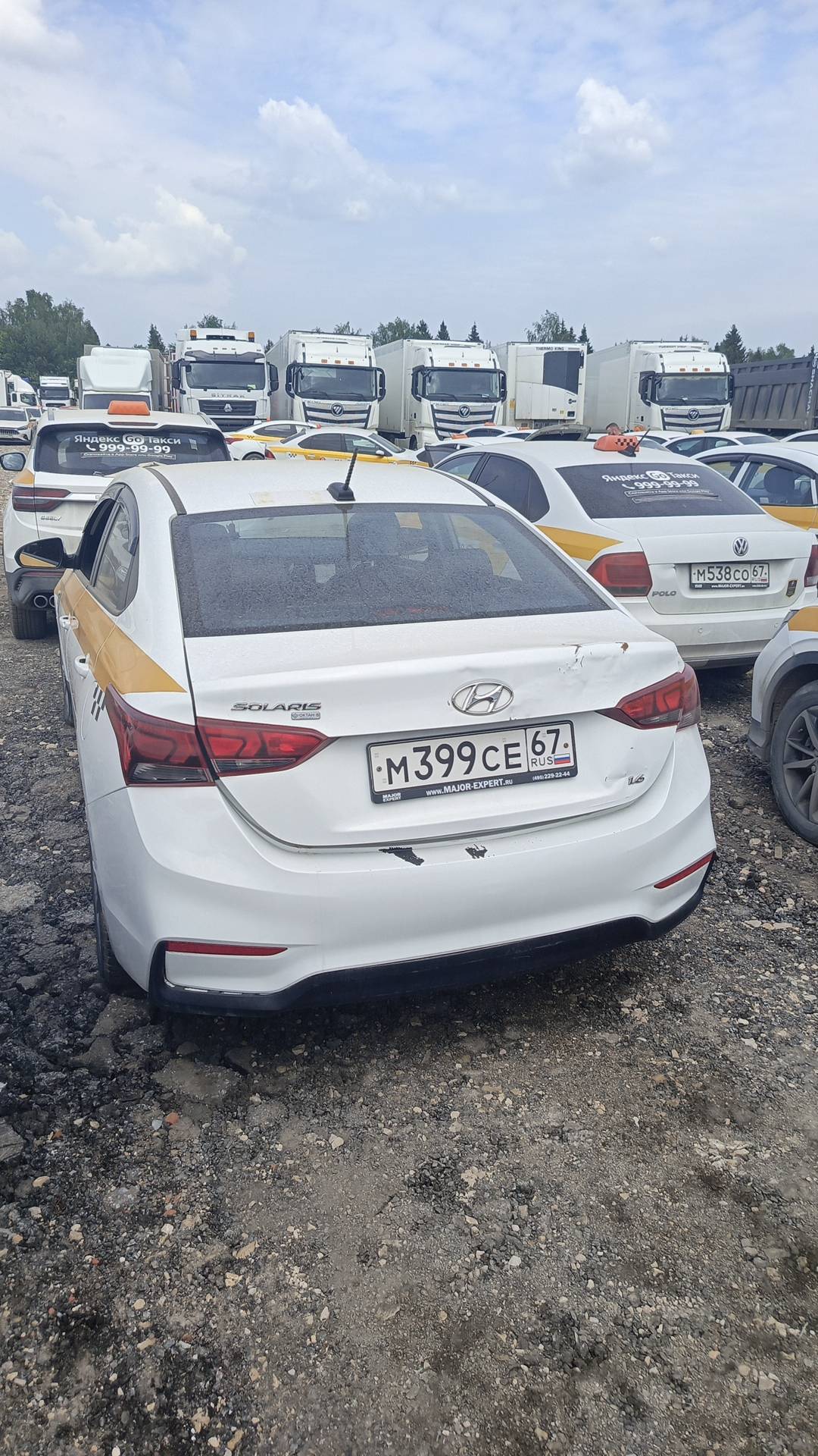 Hyundai Solaris,  207 078 км, 2019 года в лизинг