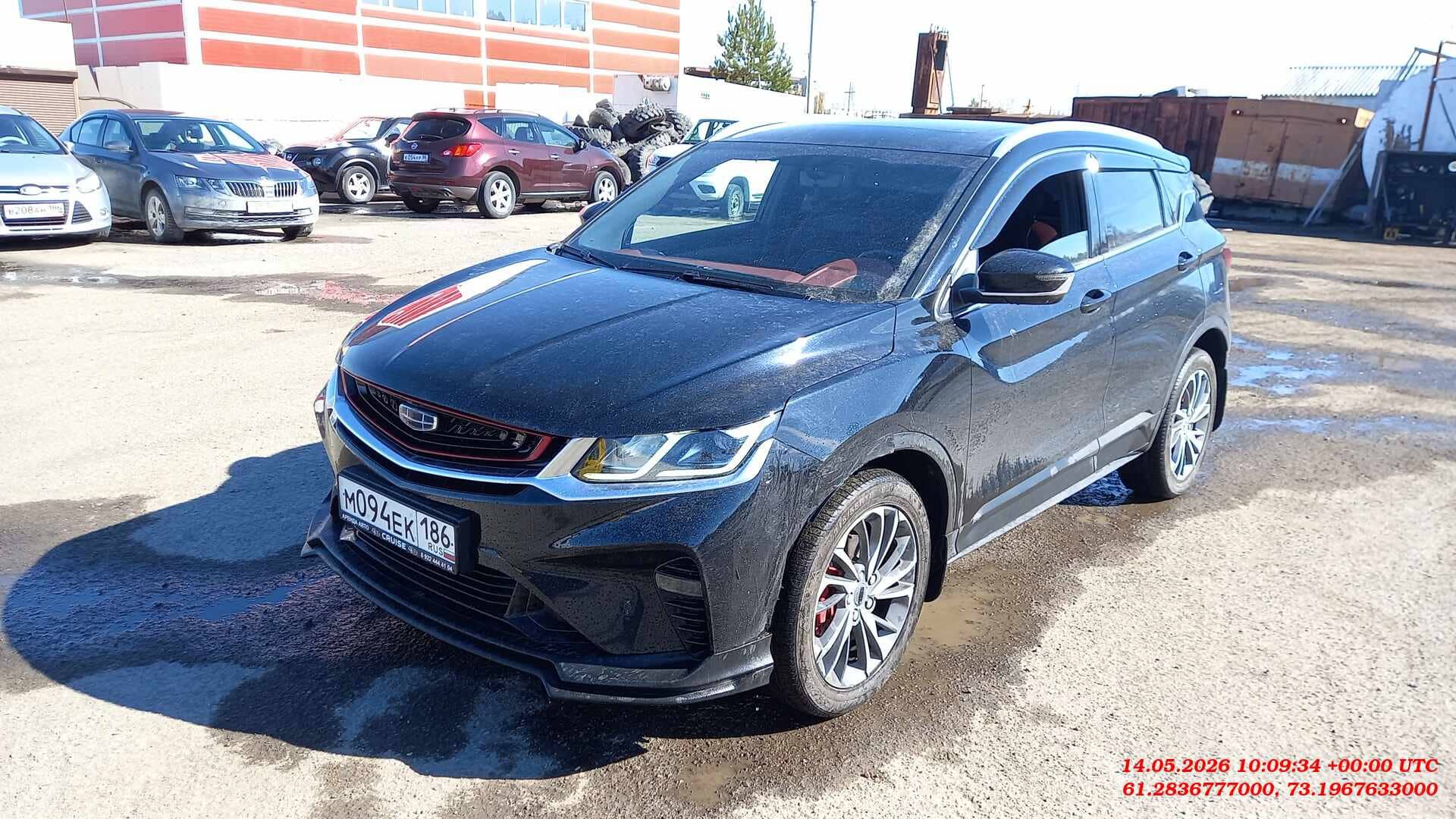 Geely Coolray,  84 200 км, 2022 года в лизинг